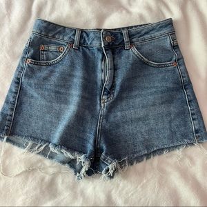 TOPSHOP mom shorts size 6